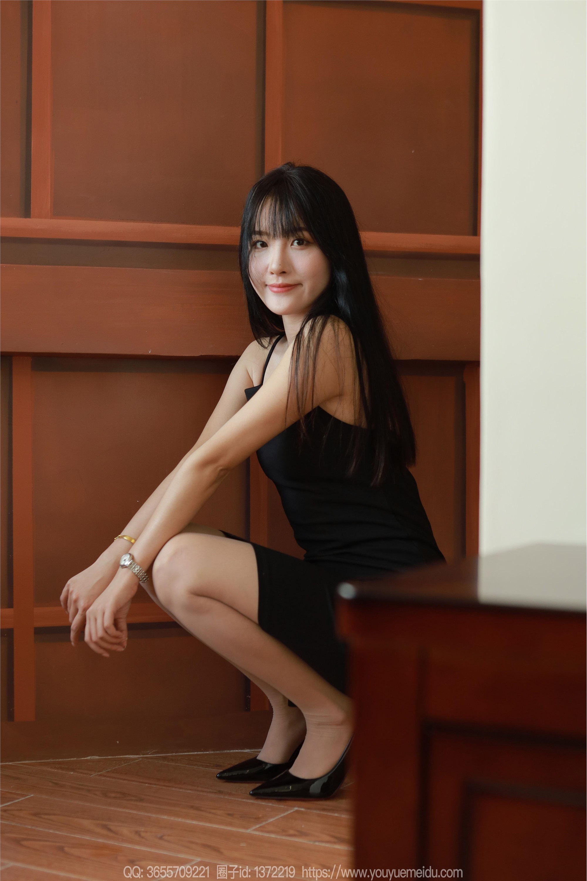 IESS异思趣向  2024.09.22 丝享家 1852 婉萍《黑色礼裙（上）》